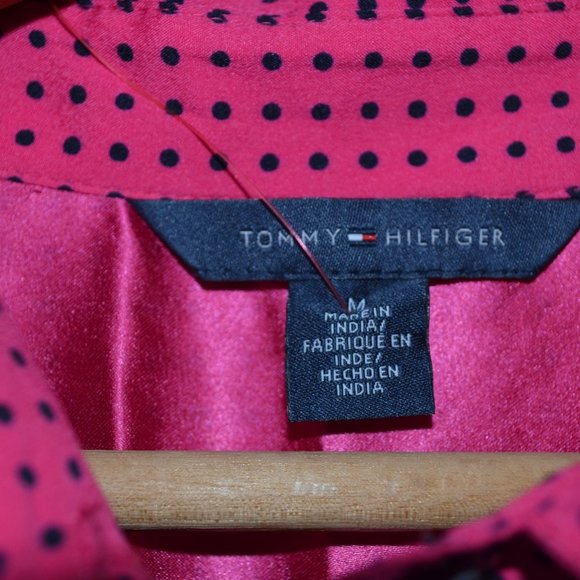 Tommy Hilfiger M Lined Polka Dot Sleeveless Dress - Picture 8 of 10